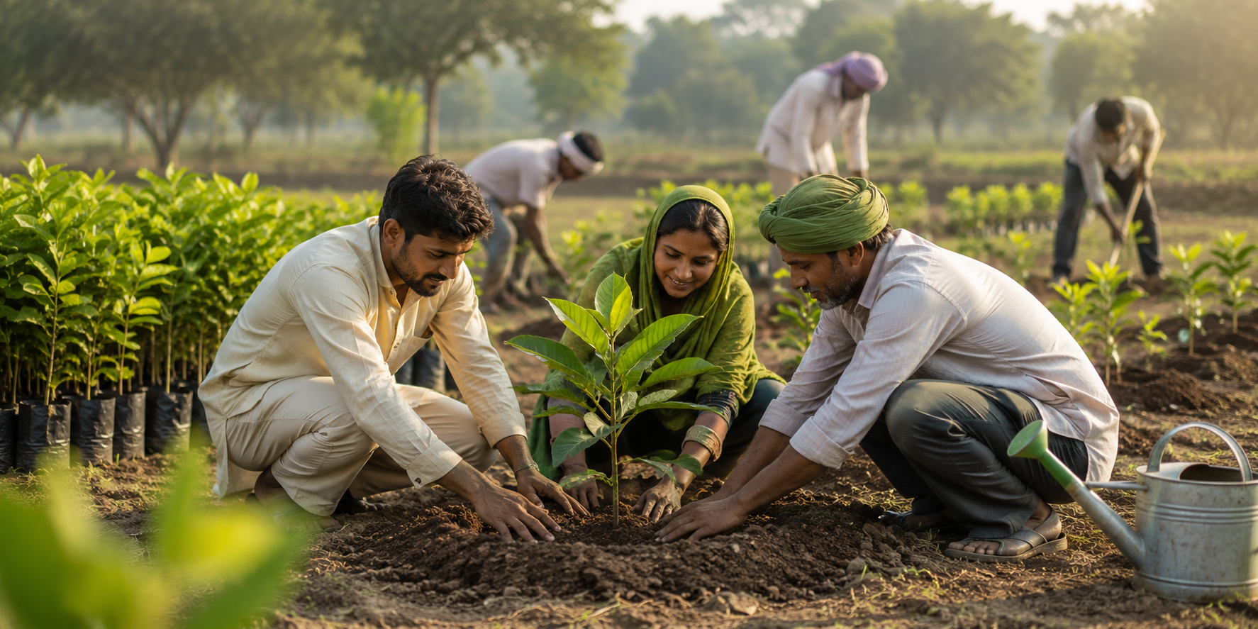 Nursery & Tree Plantation